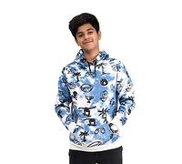 NOROZE Unisex Kids Boys Tie Dye Gaming Vibes Beach Dinosaur Skating Print pullover Hoodie Sweatshirt Girls Casual Fleece Hooded Jumper Tops (9-10 Years, Blue)