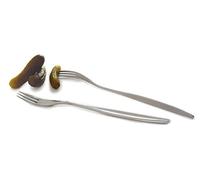 Norpro 1366 Stainless Steel Pickle Forks, Set of 2 S/S, Silver