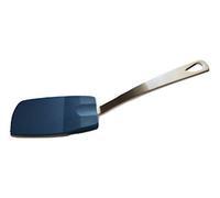 Norpro 18/10 Stainless Steel & Heat-Resistant Flexible Nylon Mini Spatula (1-pack, Blue)