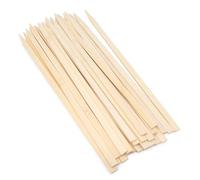 Norpro 1897 Flat/Wide Bamboo Skewers, 11.5-Inch, Tan