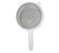 Norpro 2138 Strainer, Stainless Steel, White