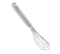Norpro 2318 11-Inch Krona Stainless Steel Flat Whisk, Silver