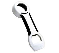 Norpro 4-in-1 Grip-EZ Bottle Opener - Easily Opens Twist Caps, Bottle Caps, Canning Lids and Can Tabs! (Single Pack)