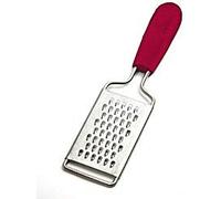 Norpro Grip-EZ Mini Grater - Great for Cheese, Garlic Nutmeg, Chocolate and Nuts (Red)
