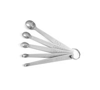 Norpro Mini Measuring Spoons, Set of 5, Silver