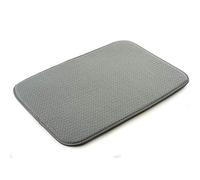 Norpro NP329 Microfiber Dish Drying Mat, Grey, 12 inch x 18 inch