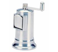 Norpro 4" Adjustable Pepper Mill Fine To Coarse Grinder Metal 3 oz (2-Pack)