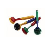 Norpro Round Dish Scrub Brush, Stiff Bristles, One Size