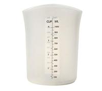 Norpro Silicone Measuring Stir and Pour Measure 4 Cups, Flexible, Dishwasher Safe