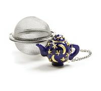 Norpro Stainless Steel 2 Mesh Tea Ball with Teapot,