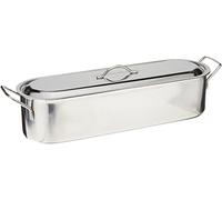 Norpro Stainless Steel Fish Poacher 18" X 4.5" Mirror Finished Stainless Steel