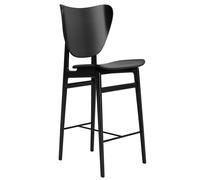 NORR11 - Elephant Bar Stool, Black Oak - Black