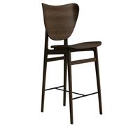 NORR11 - Elephant Bar Stool, Dark Oak - Dark Smoke