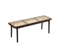 NORR11 Le Roi Bench Dark Smoked Oak