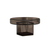 NORR11 Naked Coffee Table H30 Smoke/Glass