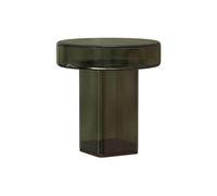 NORR11 Naked Side Table H49 Bottle Green/Glass