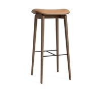 NORR11 NY11 Bar Stool H75 cm Light Smoked Oak/Camel 21004