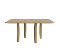 NORR11 - Oku Coffee Table 80x80 cm, Oak - Oak