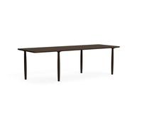 NORR11 Oku Dining Table L250 cm Dark Smoked Oak