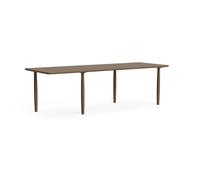 Oku Dining Table Light Smoked Oak W 250 cm Norr11 - 4251501634379