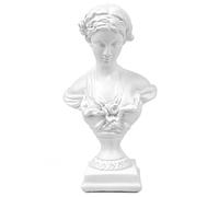 Norrclp Greek Statue of Venus Goddess, Classic Roman Head Bust Greek Mythology Sculpture for Living Room Home Shelf Decor (Venus-8.6in)