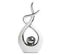 Norrclp Home Decor Modern Abstract Art Ceramic Statue Table Decorations for Dining Room Living Room Office Centerpiece