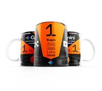 Norris #1 2026 Mug - Limited Edition - Formula Racing One Car - Lando - World Champion - Ceramic Coffee Cup - Gift Ideas for Motorsport Fans - Grand Prix Racing Memorabilia - Fun Merch Collectables