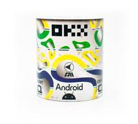 Norris #4 2024 Helmet Mug - Ayrton Senna Edition - Monaco Grand Prix Livery - Formula Racing - Coffee & Tea - Lando - One - Art - MCL - Race Car - Gift Ideas - Cup - Legacy Legends
