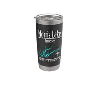 Norris Lake Tennessee - Modern Stainless Steel Insulated Tumbler