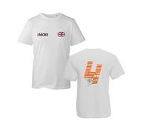 Norris Race T-Shirt, Norris Formula Race Shirt, Norris Lando Tshirt, Car Race Gift Birthday Unisex Kids Adult Top (White, 9 Years)