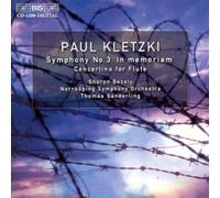 Norrkoping:Sanderling:Bezaly - Kletzki - Symphony No 3, Concertino for Flute Orchestra