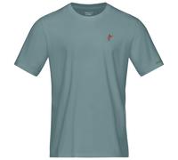 Norrøna - /29 Cotton Activity Embroidery - T-shirt size XL, turquoise