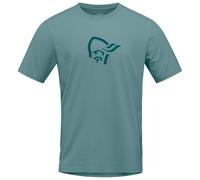 Norrøna - /29 Cotton Viking T-Shirt - T-shirt size XL, turquoise