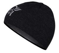 Norrøna - /29 Light Merinoull Logo Beanie - Beanie size One Size, black