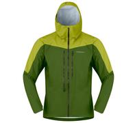 Norrona - Waterproof hiking jackets - Falketind Dri1 Jacket M Pesto Golden Lime for Men in Nylon - Size M - Green Green M