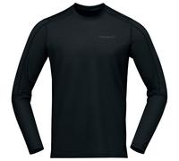 Norrøna - Falketind EqualiserUll Long Sleeve - Merino shirt size S, black