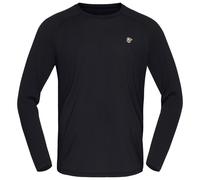 Norrøna - Femund PureUll L/S - Merino shirt size S, black