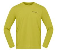 Norrøna - Femund Tech Long Sleeve - Sport shirt size S, yellow
