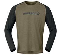 Norrøna - Fjørå Equaliser Lightweight Long Sleeve - Cycling jersey size L, olive