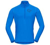 Norrøna - Fjørå Equaliser Long Sleeve Zip Top - Cycling jersey size L, blue