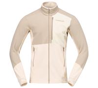 Norrøna - Lofoten Warm2 Jacket - Fleece jacket size S, sand/white