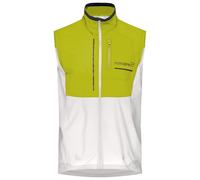 Norrona - Windbreaker trail running jacket - Senja Aero90 Vest M Golden Lime Snow White for Men in Nylon - Size M - Green Green M
