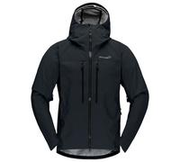 Norrona - Trollveggen Gore-Tex Pro Light Jacket M's Caviar Black - M - Mountaineering jacket