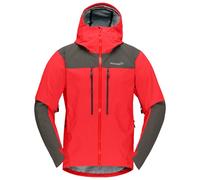 Norrona - Mountaineering jacket in GORE-TEX PRO - Trollveggen Gore-Tex Pro Light Jacket M Flame Scarlet for Men - Size S - Red Red S