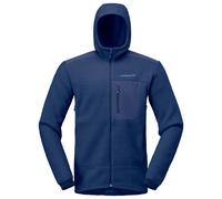 Norrøna - Trollveggen Warm3 Zip Hood - Fleece jacket size S, blue