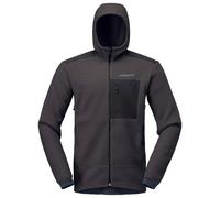 Norrøna - Trollveggen Warm3 Zip Hood - Fleece jacket size S, grey