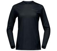 Norrøna - Women's Falketind EqualiserUll Long Sleeve - Merino shirt size XS, black