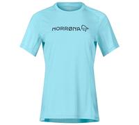Norrøna - Women's Fjørå Equaliser Lightweight T-Shirt - Cycling jersey size XS, blue