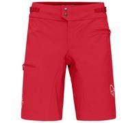 Norrøna - Women's Fjørå Flex1 Light Shorts - Cycling bottoms size XS, red