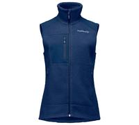Norrøna - Women's Trollveggen Warm3 Vest - Fleece vest size M, blue